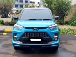 Toyota Raize 1.0T GR Sport CVT TSS (Two Tone) 2022 biru km 19 rban cash kredit proses bisa dibantu