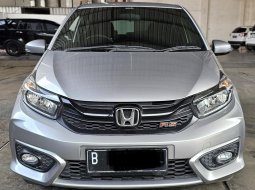 Honda Brio RS A/T ( Matic ) 2020 Silver Km 22rban Mulus Siap Pakai Good Condition