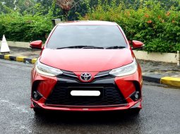 Toyota Yaris TRD Sportivo 2021 merah km 10 ribu cash kredit proses bisa dibantu