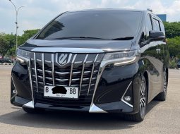 ALPHARD G ATPM AT HITAM 2020 LOW KM DIJUAL CEPAT TERMURAH