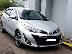 Toyota Yaris 1.5G 2020 matic silver km 23 ribuan