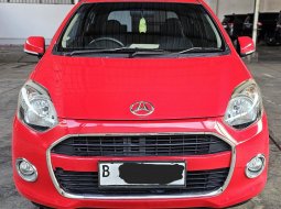 Daihatsu Ayla X AT ( Matic ) 2016 Merah Km 26rban Tangan 1 Mulus Good Condition