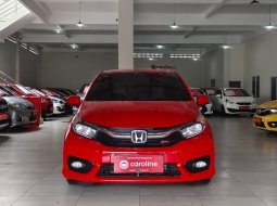 Honda Brio E 1.2 CVT AT 2023 Merah - TDP Rendah - Mobil Murah Bergaransi