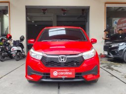 Honda Brio E 1.2 CVT AT 2023 Merah - TDP Rendah - Mobil Murah Bergaransi