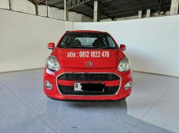 Daihastu Ayla X 1.0 AT ( Matic ) 2016 Merah Low km 26rban plat genap jakarta utara