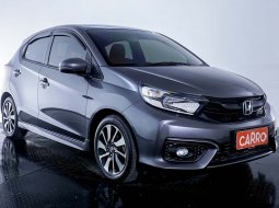 JUAL Honda Brio RS CVT 2021 Abu-abu