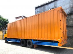 MURAH+banBARU Mitsubishi Fuso tronton 6x2 HD Box besi 2023 bok 5