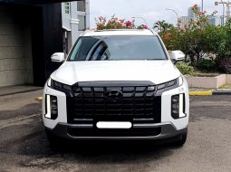 Hyundai Palisade Prime 2023 putih km 25 ribuan cash kredit proses bisa dibantu