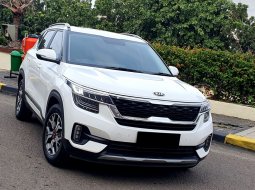 Kia Seltos All New   GT Line 2021 putih km 25 ribuan pajak panjang 2