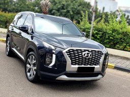 Hyundai Palisade Signature AWD 2021 biru km 31 ribuan 2