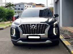 Hyundai Palisade Signature 2022 diesel biru km 35 ribuan