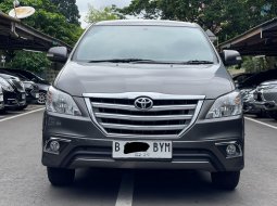 INNOVA V MANUAL GREY 2014 LOW KM TERAWAT DIJUAL CEPAT