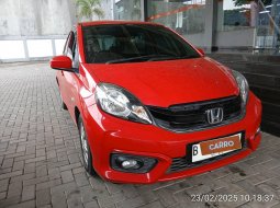 Honda Brio Satya E CVT 2018 Merah - DP MULAI 7 JUTA