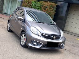 Honda Brio E CVT 2018 matic abu km 42 ribuan 2