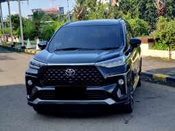 Toyota Veloz Q 2022 MPV hitam km 44 ribuan cash kredit proses bisa dibantu 3