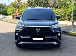 Toyota Veloz Q 2022 MPV hitam km 44 ribuan cash kredit proses bisa dibantu 1