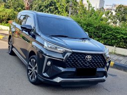 Toyota Veloz Q 2022 MPV hitam km 44 ribuan cash kredit proses bisa dibantu 2