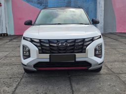 Hyundai Creta prime 2023 Putih two tone km 19 ribu 1