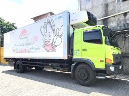 Hino engkel 4x2 FG235JS box Freezer 2017 FG 235 JS bok frozen 2