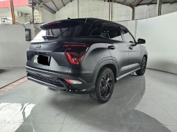 Low km baru 6rban Hyundai Creta Alpha AT ( Matic ) 2024 Hitam Doff Good Condition siap pakai 5