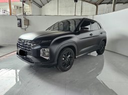 Low km baru 6rban Hyundai Creta Alpha AT ( Matic ) 2024 Hitam Doff Good Condition siap pakai 3