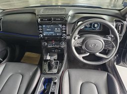 Low km baru 6rban Hyundai Creta Alpha AT ( Matic ) 2024 Hitam Doff Good Condition siap pakai 9