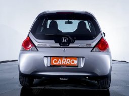 JUAL Honda Brio RS CVT 2018 Silver 4