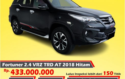 Toyota Fortuner 2.4 VRZ TRD AT 2018 Hitam