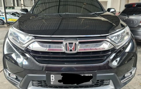 Honda CRV Turbo 1.5 AT ( Matic ) 2017 Hitam Km  84rban Siap Pakai