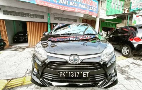 Jual cepat Toyota Agya E 2017 di Sumatra Utara