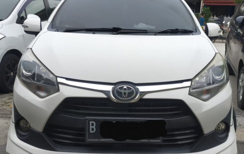 Toyota Agya TRD 1.2 A/T ( Matic ) 2017/ 2018 Putih Siap Pakai Km 41rban Mulus Tangan 1