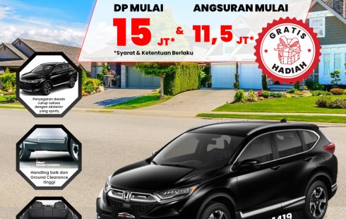 HONDA ALL NEW CR-V (CRYSTAL BLACK PEARL)  Turbo 1.5 CVT (2019)