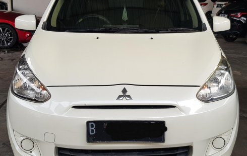 Mitsubishi Mirage GLS A/T ( Matic ) 2012 Putih Km 87rban Good Condition