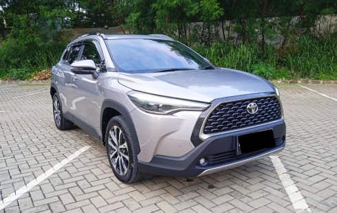 Mobil Second Rasa Baru !!!Masih Free Service Corolla Cross 1.8 AT - 2020 - Abu Muda - Sunroof