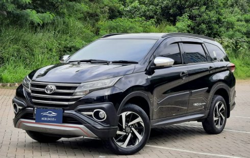 Toyota Rush 1.5 TRD Sportivo SUV AT 2019 Hitam Km 22 Rb Dp 13,9 Jt No Pol Genap
