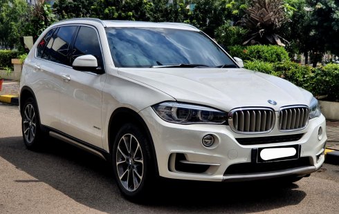 BMW X5 xDrive35i xLine putih 2014 low mls 34 ribuan sunroof cash kredit proses bisa dibantu