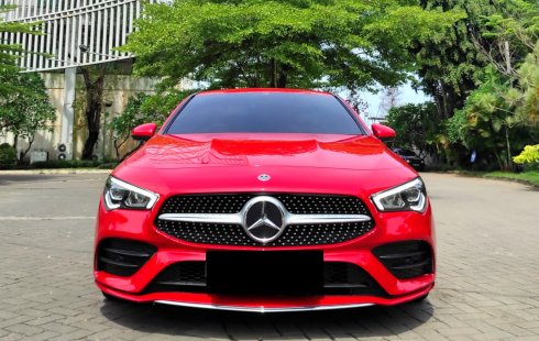 Bismillahirrohmanirrohim Mercy CLA-200 Sport AMG 2019 First Hand - Warna Favorit Merah Merona