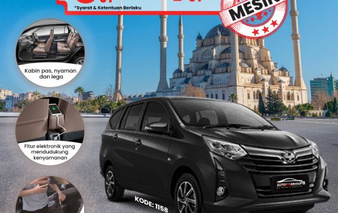 TOYOTA NEW CALYA (BLACK)  TYPE G 1.2 M/T (2021)