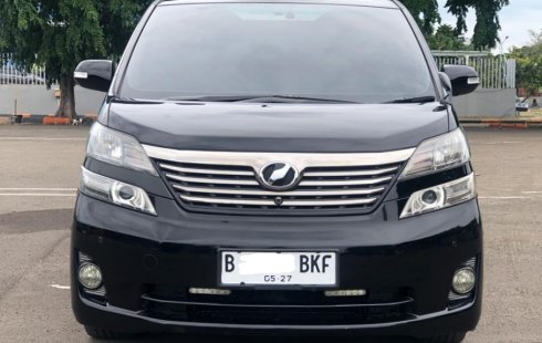 TERMURAH TOYOTA VELLFIRE Z PREMIUM SOUND AT HITAM 2010