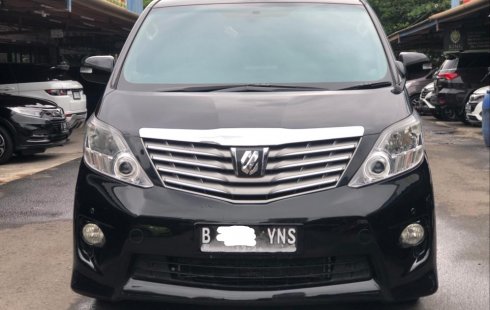 MOBIL HARGA TERJANGKAU TOYOTA ALPHARD X AT HITAM 2009
