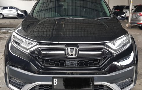 Honda CRV 1.5 Turbo A/T ( Matic ) 2021 Hitam Km 10rban Mulus Siap Pakai