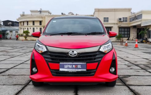 Toyota Calya G AT 2022 Merah Pajak Panjang