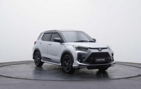 Toyota Raize 1.0T GR Sport CVT (Two Tone) 2022 Silver HARGA PROMO AWAL BULAN RAMADHAN DP 25 JUTAAN