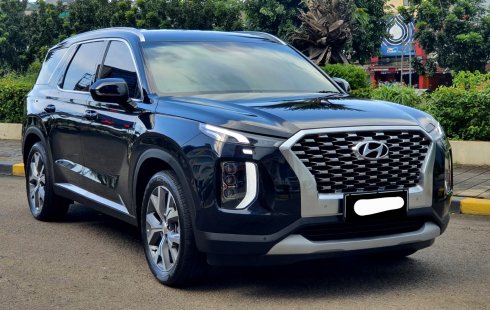 Lokasi jakarta Hyundai Palisade Signature 2021 moonlight blue sunroof cash kredit proses bisa dbantu