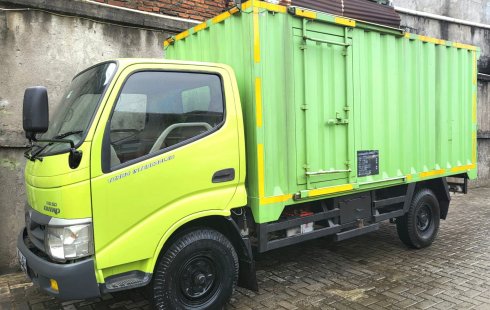 cde long Hino Dutro engkel 110SDL box besi 2014 bok 110 SDL