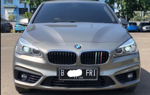 BMW 218I ACTIVE TOURER AT SILVER 2015 PROMO GEDE GEDEAN!!