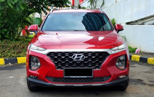 Hyundai Grand Santafe GLS 2.2 TM Diesel AT Facelift 2019 Merah Nik 2018