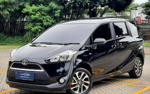 Toyota Sienta 1.5 V MPV AT HITAM DP 19,9 Jt No pOL Genap