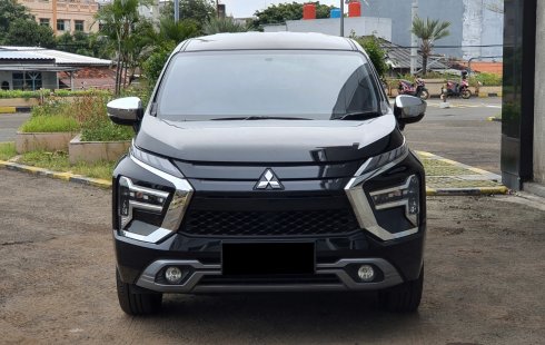 Km10rb Mitsubishi Xpander Ultimate A/T 2022 hitam record tangan pertama cash kredit proses bisa
