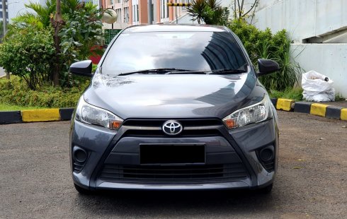 Dp15jt Toyota Yaris E 2017 matic abu km58rb record cash kredit proses bisa dibantu